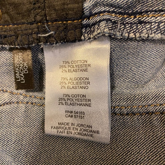 Karl Lagerfeld Paris Stretch Blue Jeans women size 6 - Picture 7 of 12